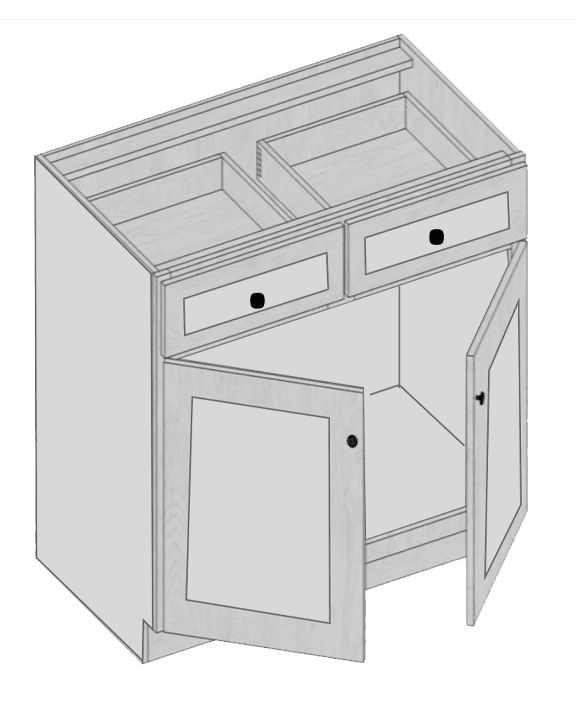 american-kitchen-Base Cabinet-B39