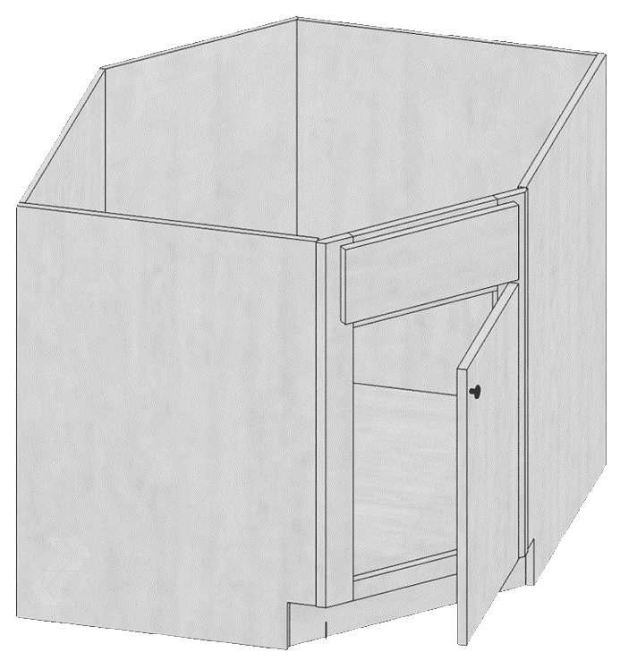 american-kitchen-Base Cabinet-CSB36