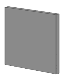 euro-Accessories-Floating Vanity End Panel- FVFS22